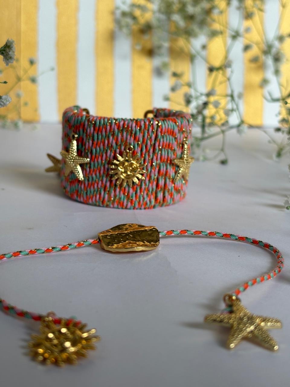 Sun & star Rakhi set