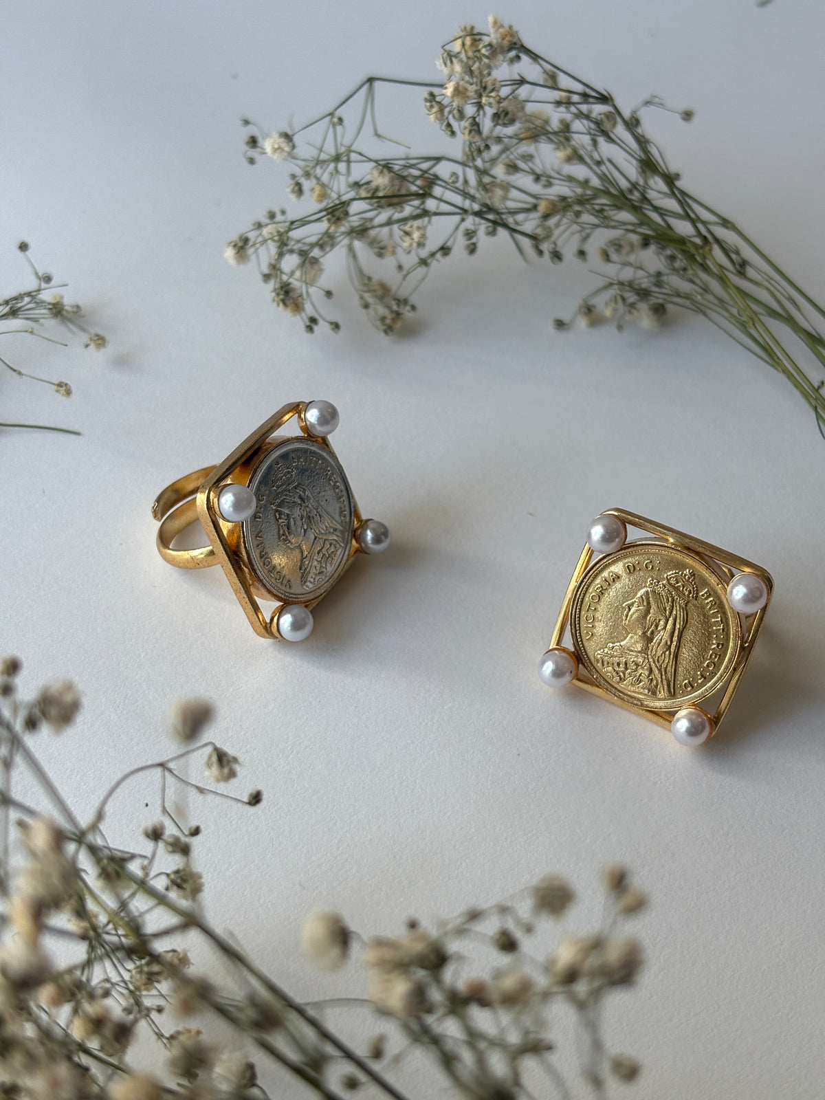 Vintage Sikka ring