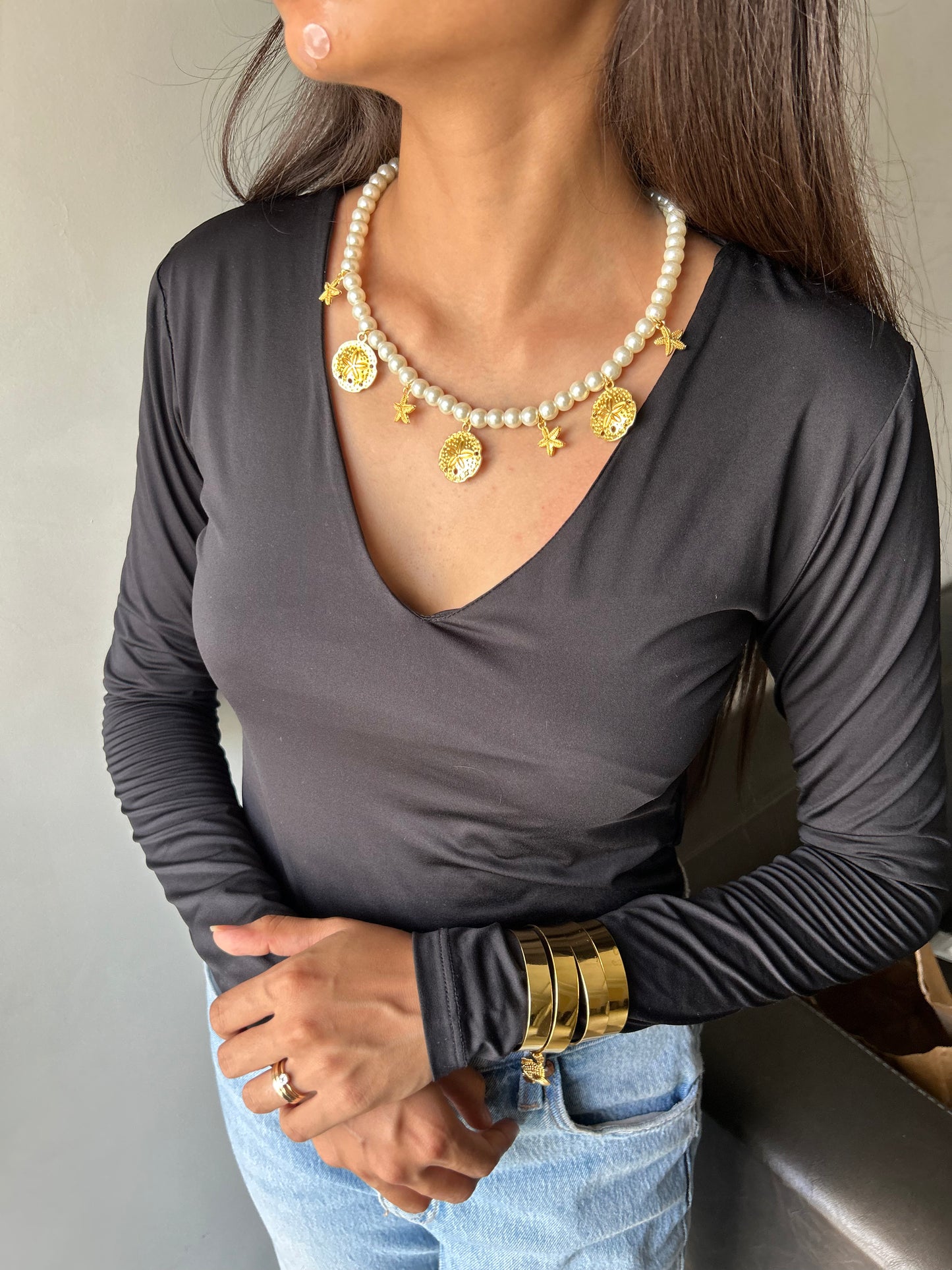 Moti Sitara Necklace