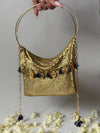 Blue coin bag