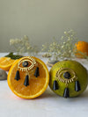 Evil eye earring