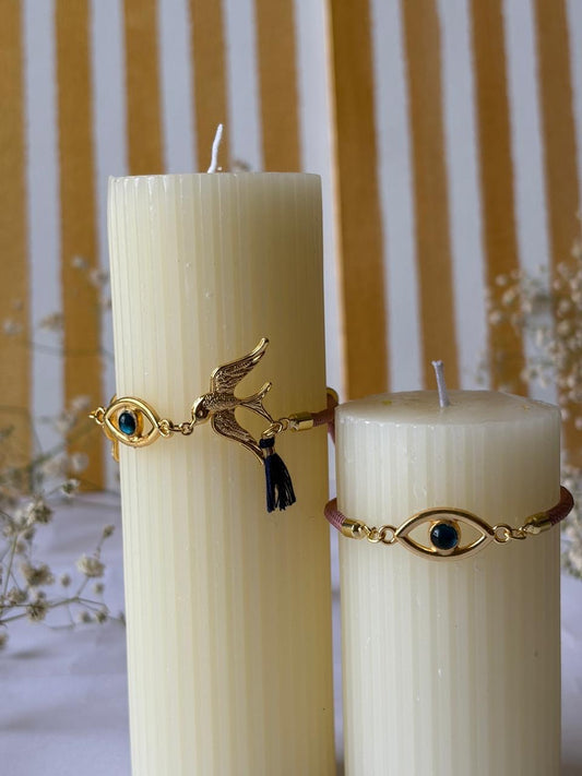 Evil eye Rakhi set (bhai & bhabhi)