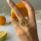 Minty circle ring