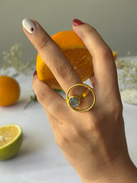 Minty circle ring