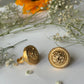 Medallion face ring