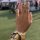 Star moon ring stack (set of 3)