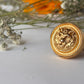 Medallion face ring