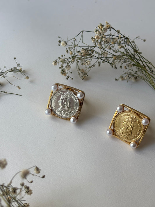 Vintage Sikka ring