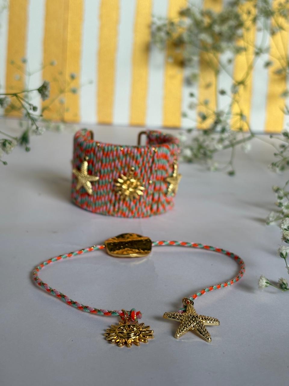 Sun & star Rakhi set