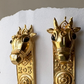 Tribal Taurus earring