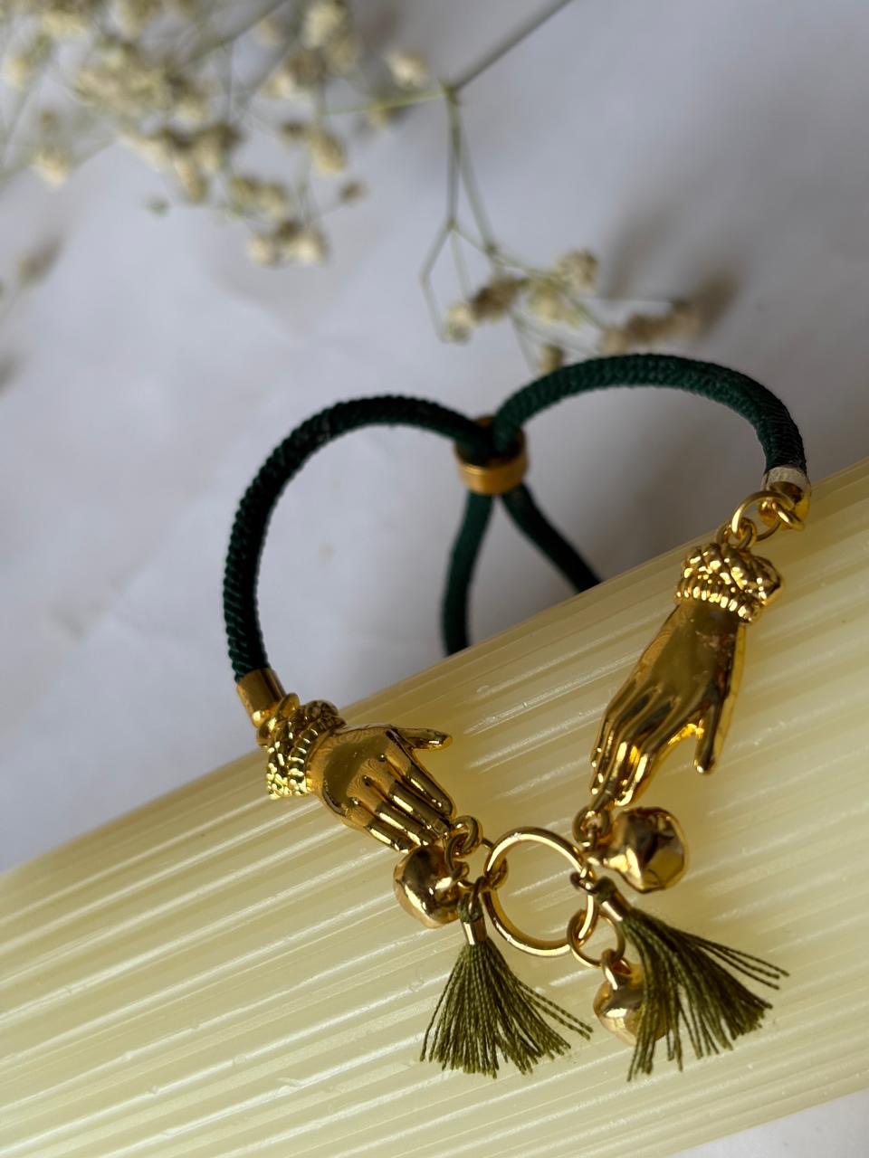 Hasta Rakhi set (bhai & bhabhi)