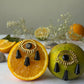 Evil eye earring