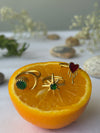 Star moon ring stack (set of 3)