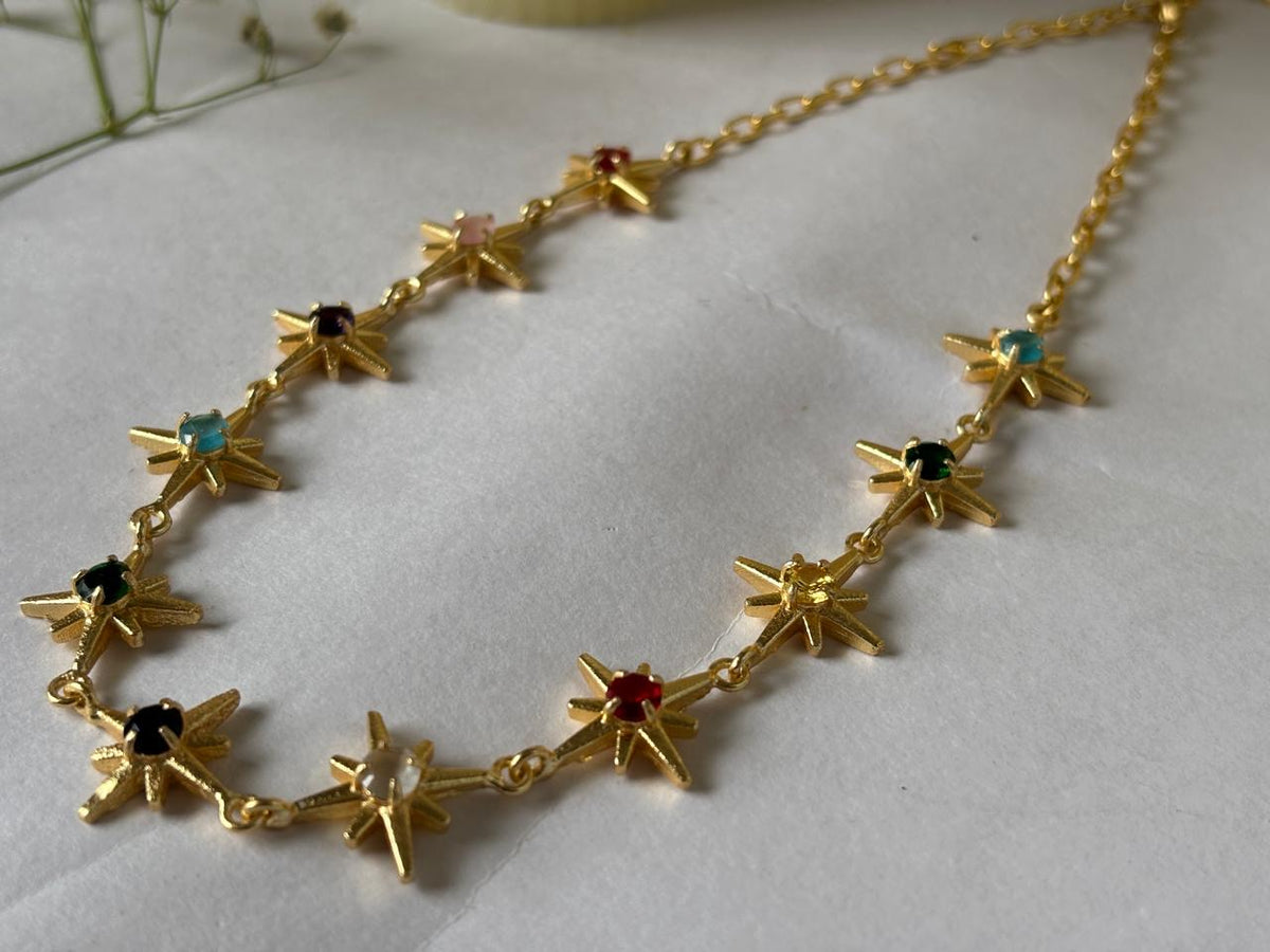 Navratna sitara chocker