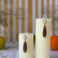 Vintage pearl drop earrings