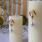 Pearl moon Earrings