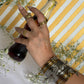 Dual tone charm Bangels