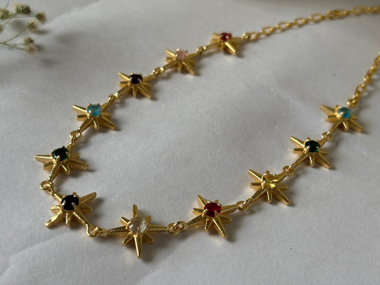 Navratna sitara chocker