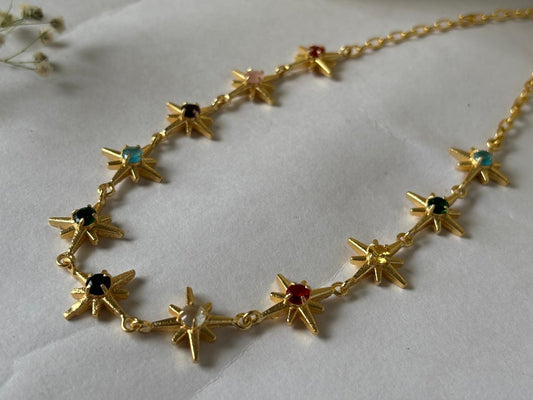 Navratna sitara chocker