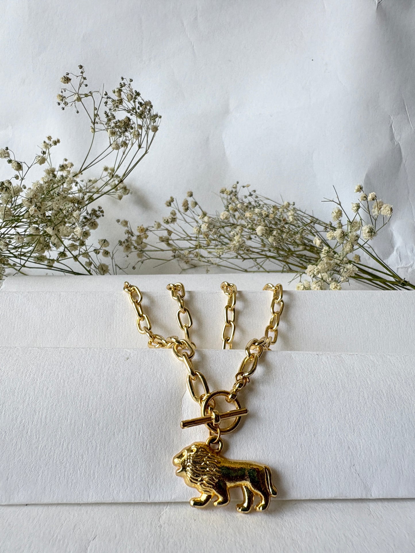 Lion necklace
