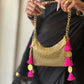 Golden sassy bag