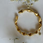 Wave bangles (set of 2)