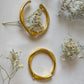 Hammered bangles (set of 2)