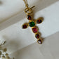 Stone cross chain