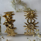 Sun star bangles set