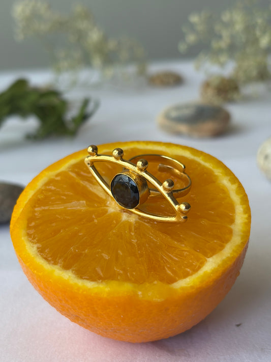Evil eye ring