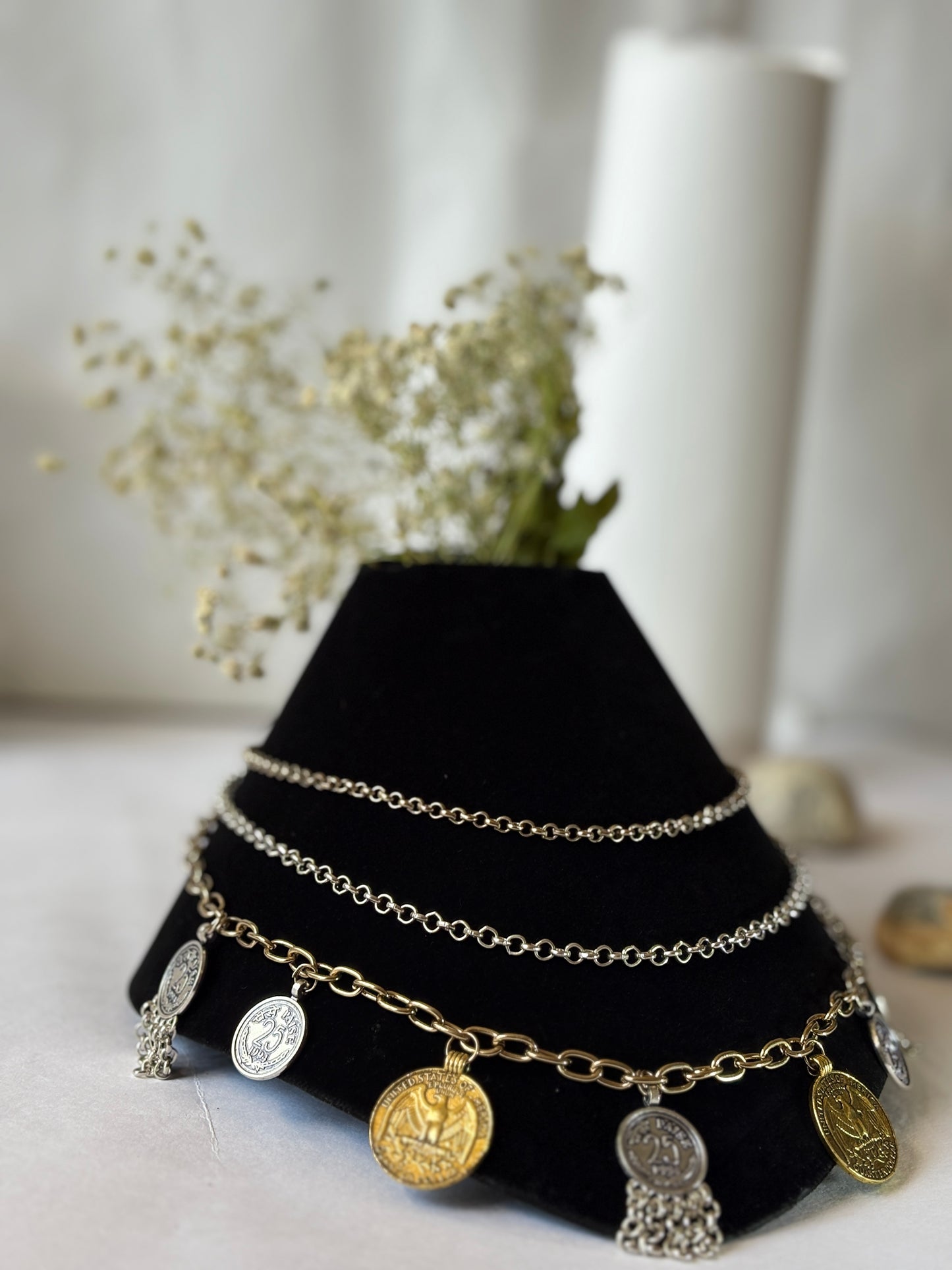 Dual tone sikka stack