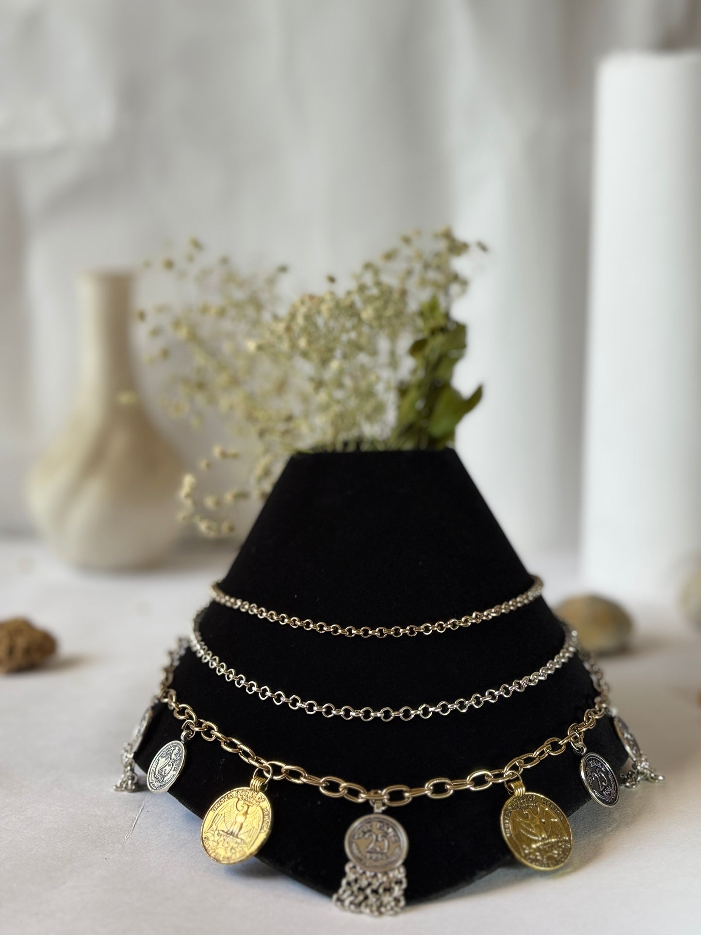 Dual tone sikka stack