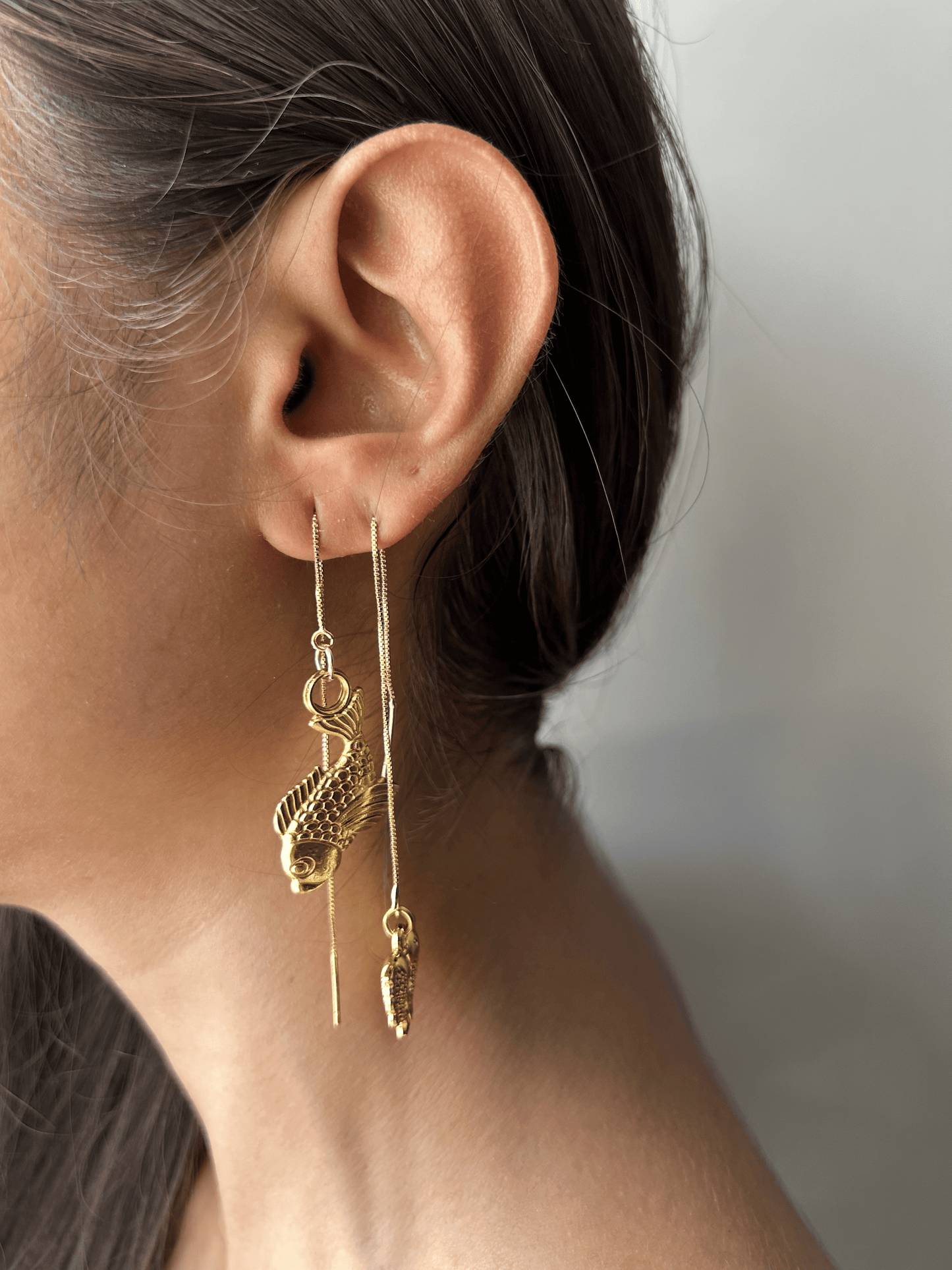 Fishy Sui Dhaga earring