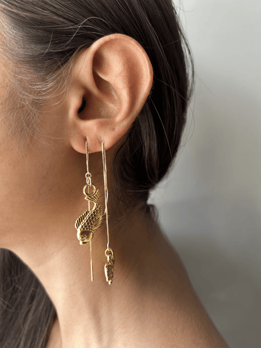 Fishy Sui Dhaga earring