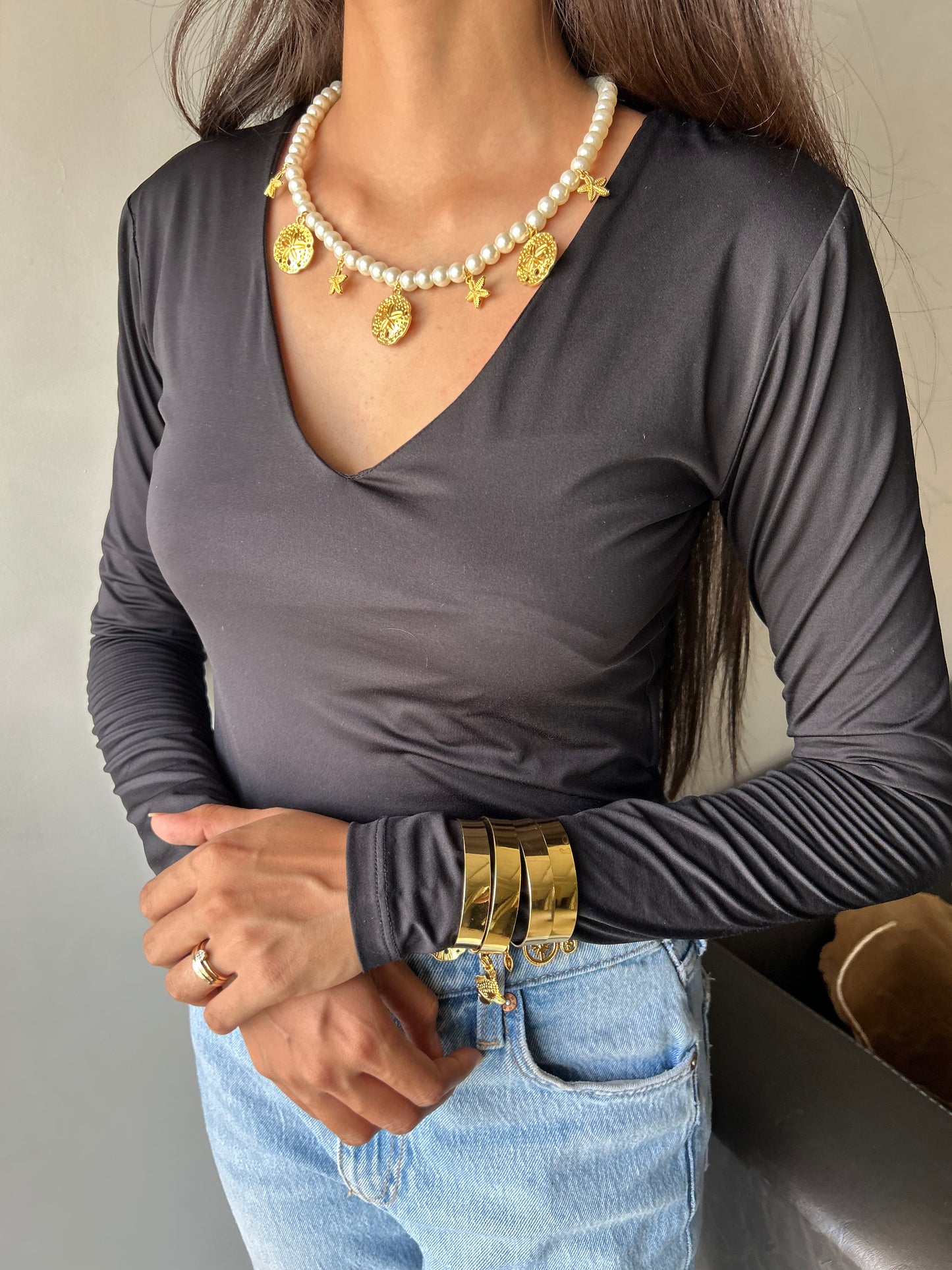 Moti Sitara Necklace
