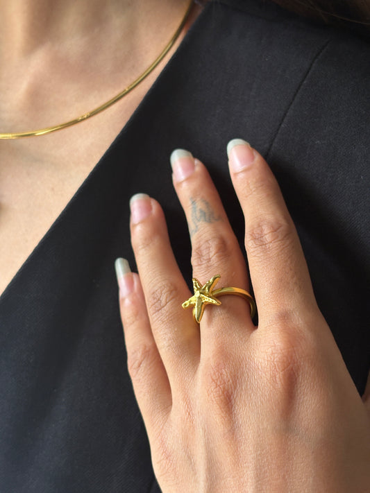Starfish ring set