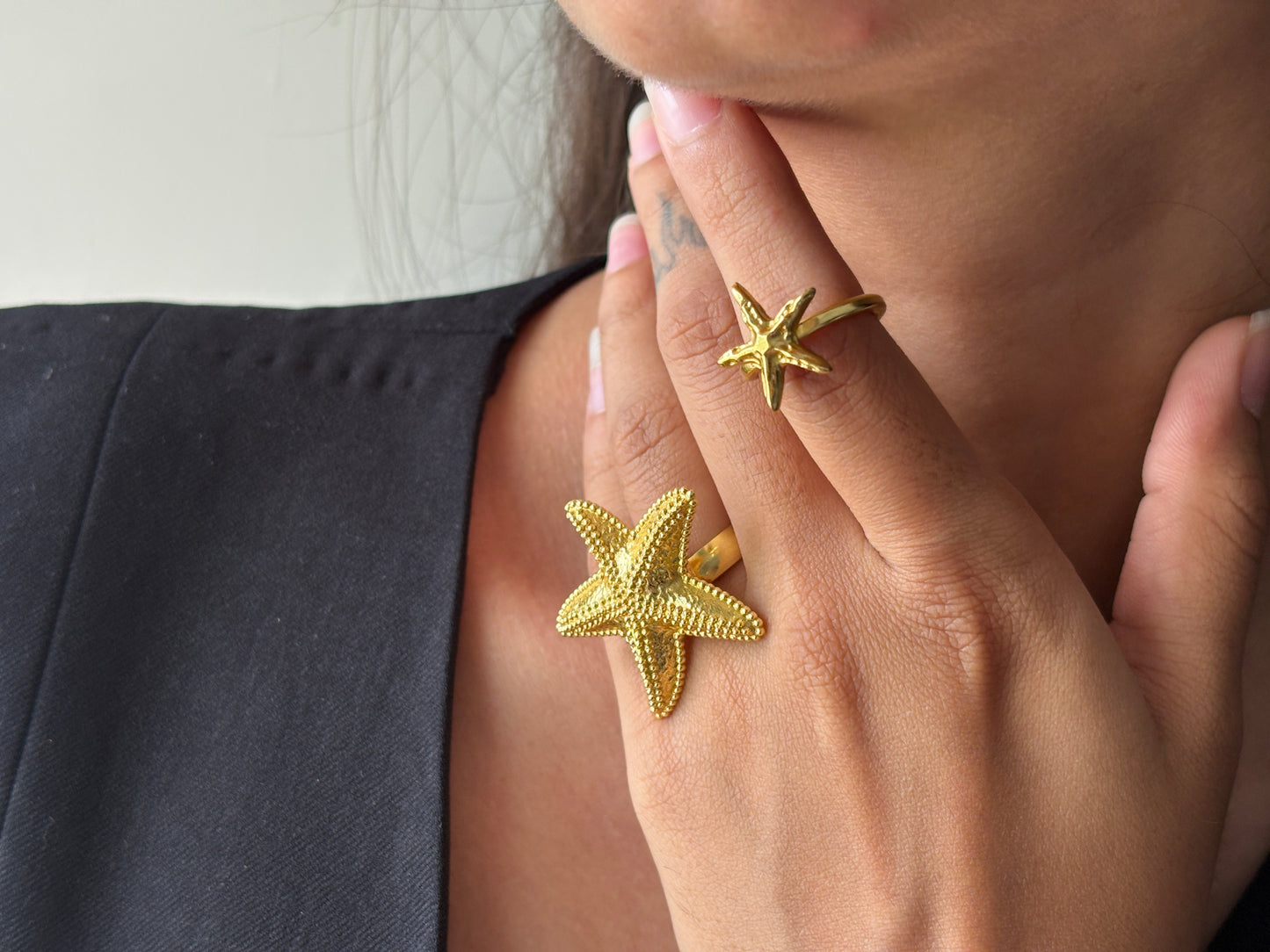 Starfish ring set