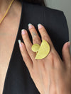Half circle ring