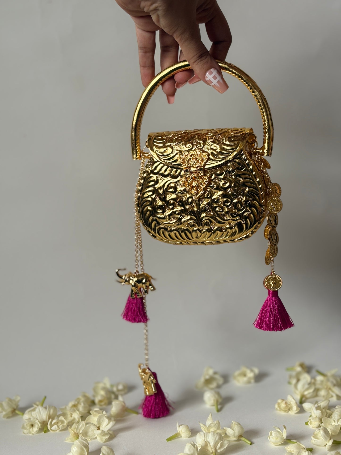 Maharani golden purse