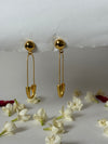 Safety pin earring