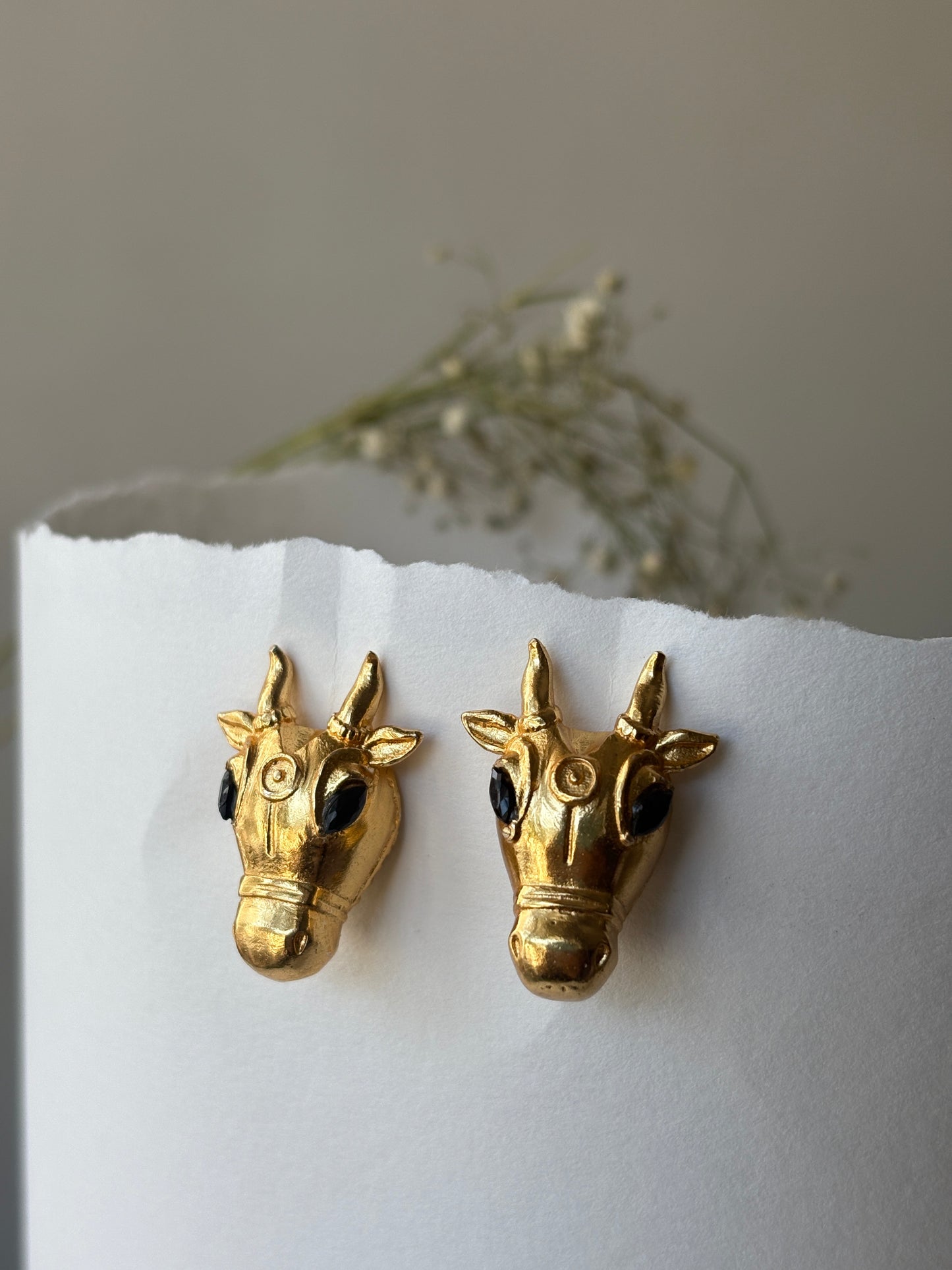 Taurus earring