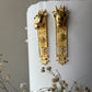 Tribal Taurus earring