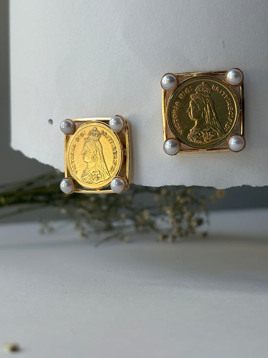 Vintage sikka earring