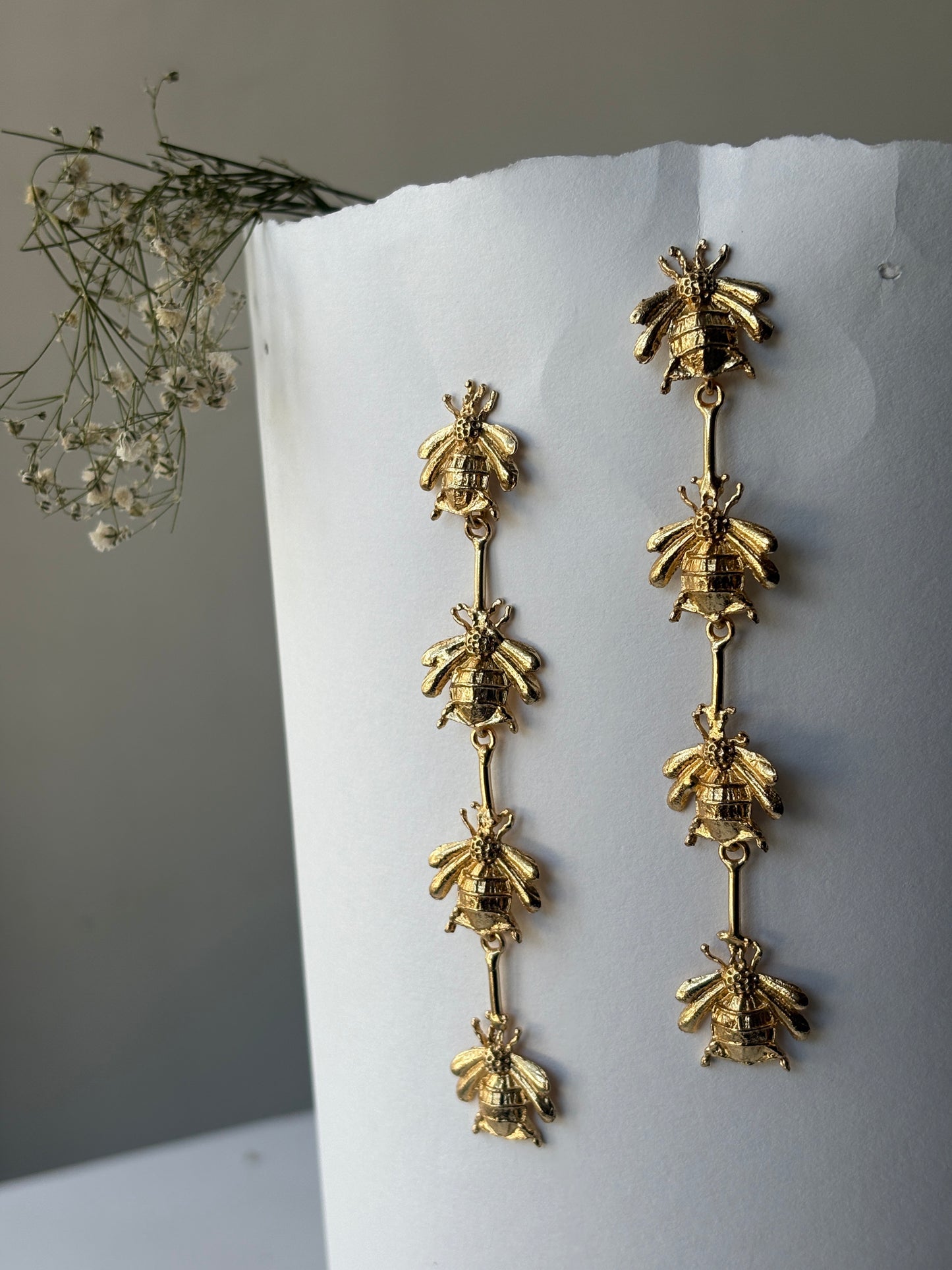 Honey bee earring